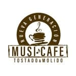 Logo de MUSICAFE, café tostado y molido